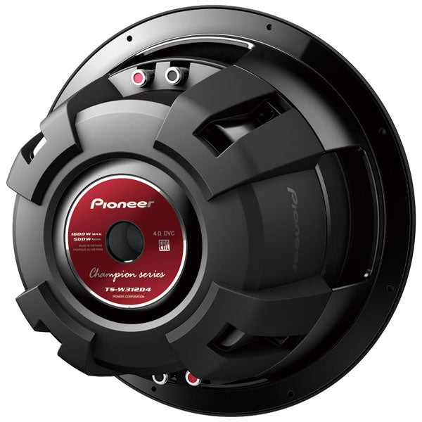 Pioneer TS-W312D4 12" Dual Voice Coil Subwoofer