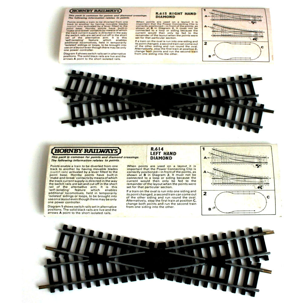 Hornby OO R/H Diamond Crossing