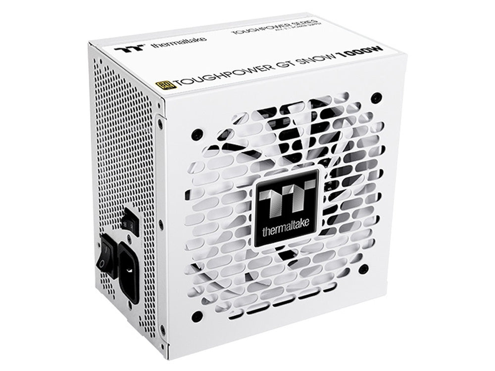 Thermaltake Toughpower GT 1000W 80+ Gold Fully Modular ATX 3.1 Power Supply - Snow White