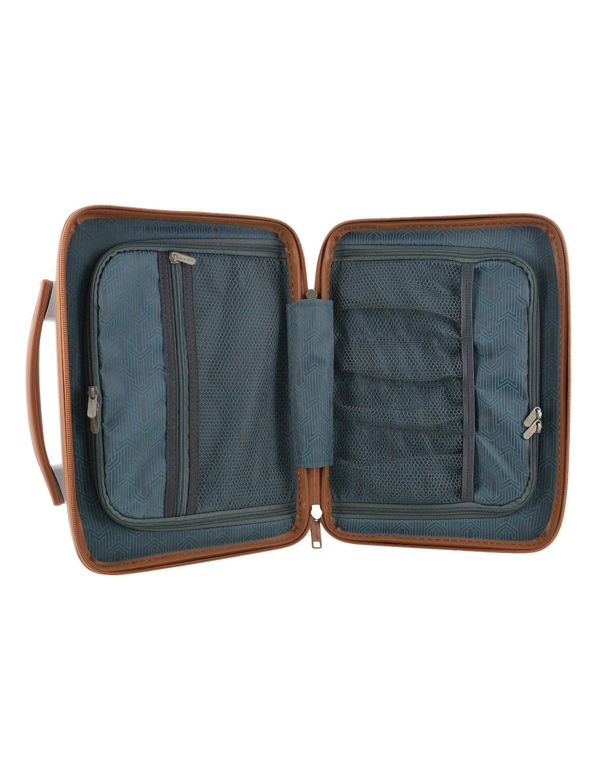 Pierre Cardin Large Hard-Shell Suitcase & Mini Beauty Case Set w/ Tag White
