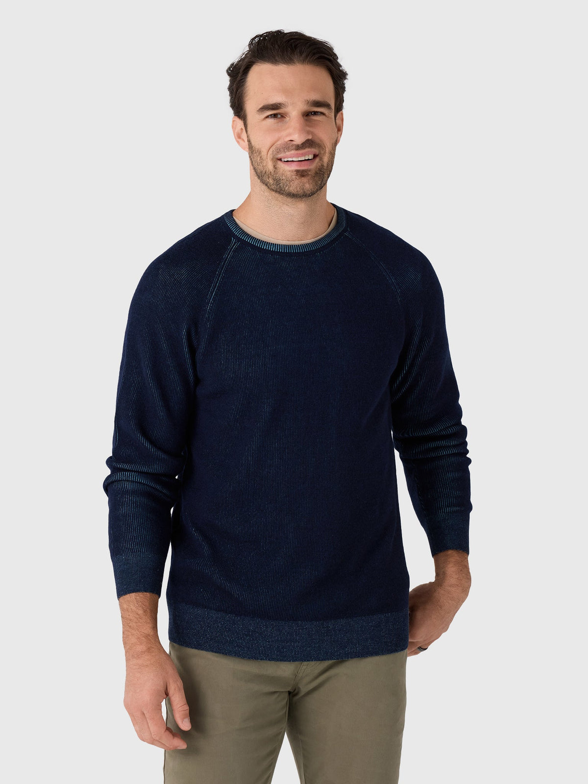 Billy Reid Men's Bishop Rib Crew
