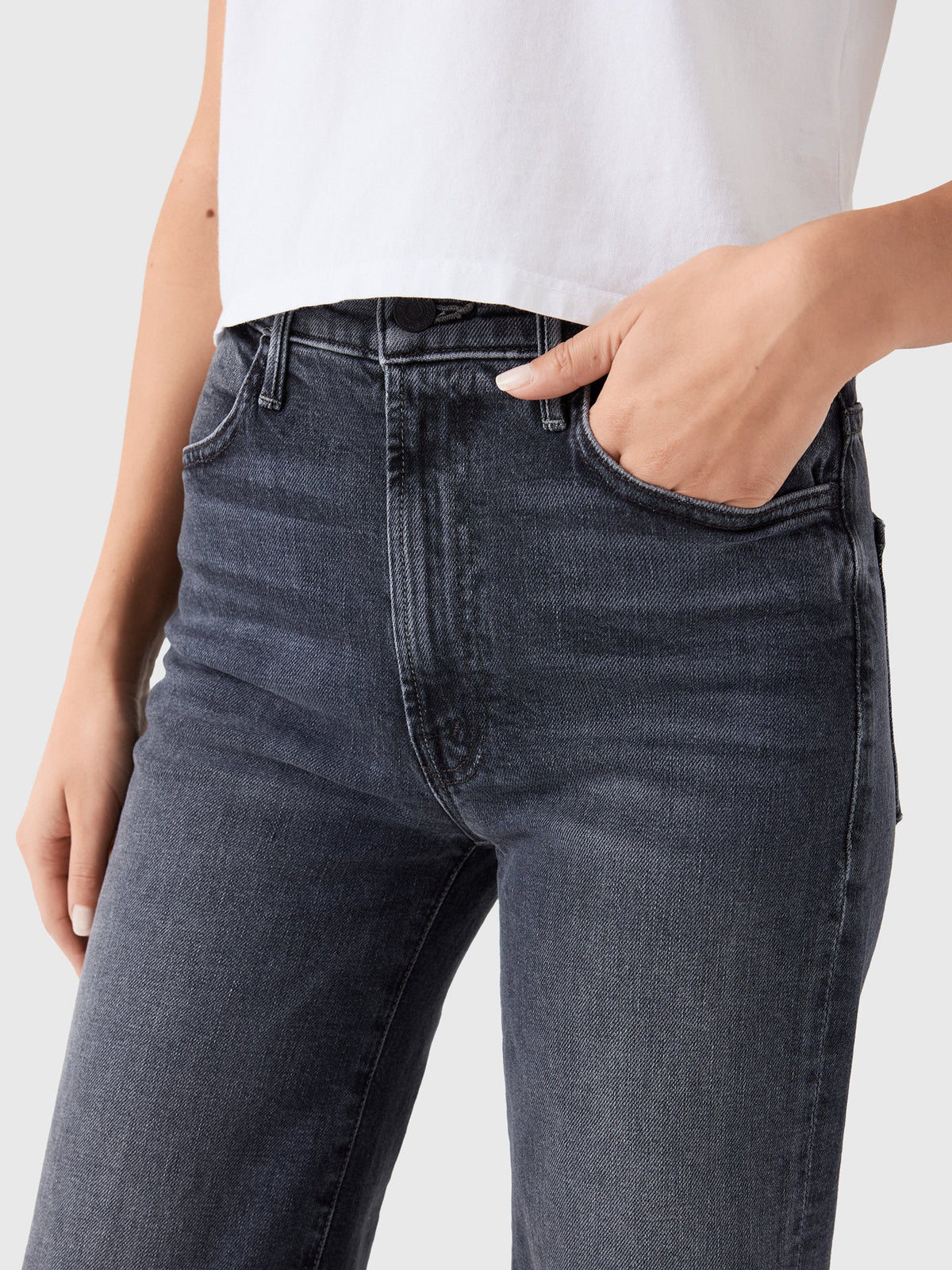 Mother Women's The Hustler Roller Sneak Jean