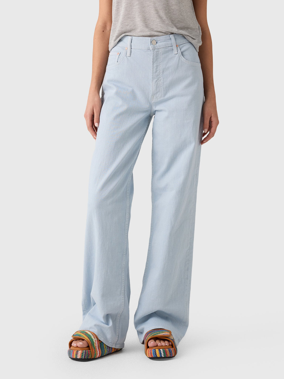 Mother Women's The Rerun Zip Sneak Jean