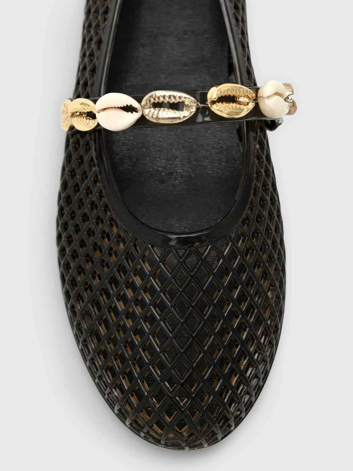 Ancient Greek Sandals Women's Iro Shells Jelly Flat