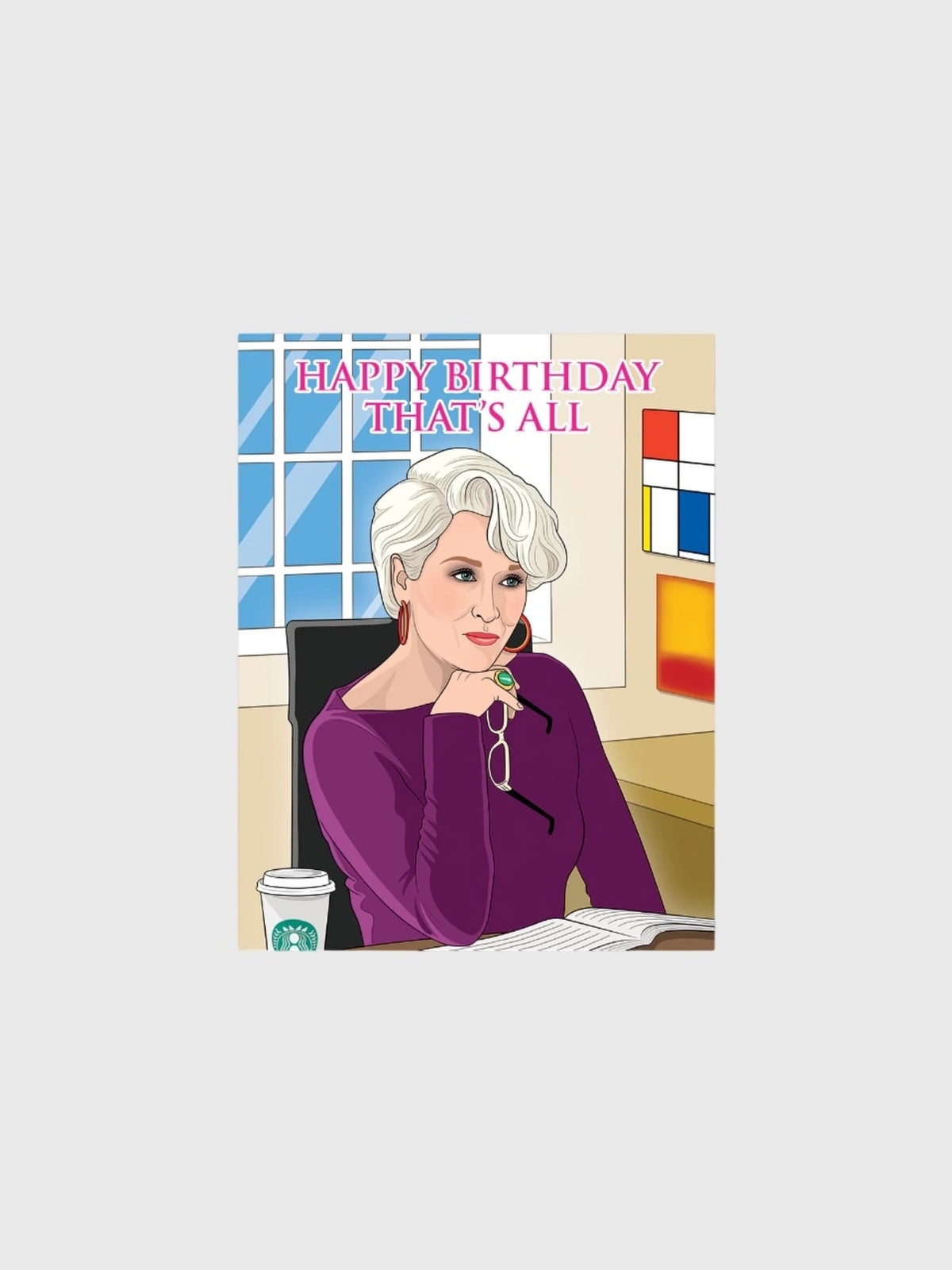 The Found The Devil Wears Prada Happy Birthday That's All Card