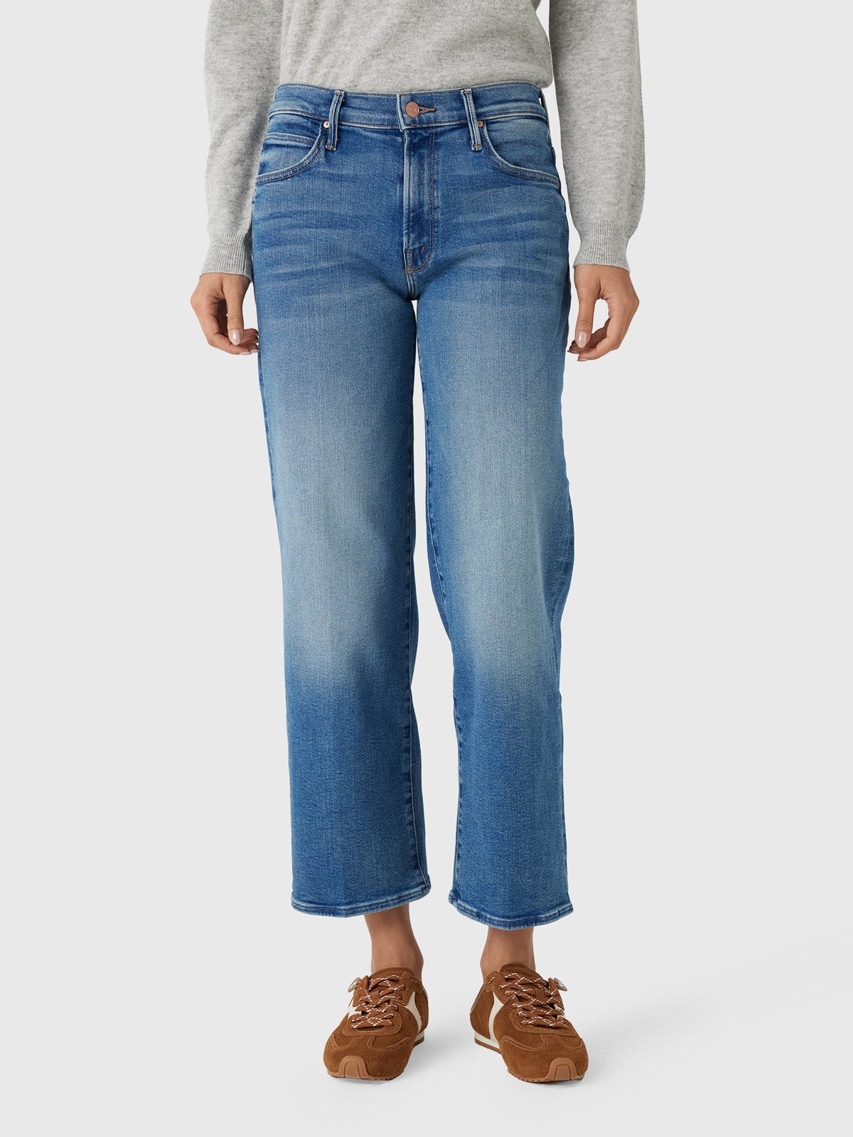 Mother Women's The Mid Rise Tunnel Vision Flood Jean
