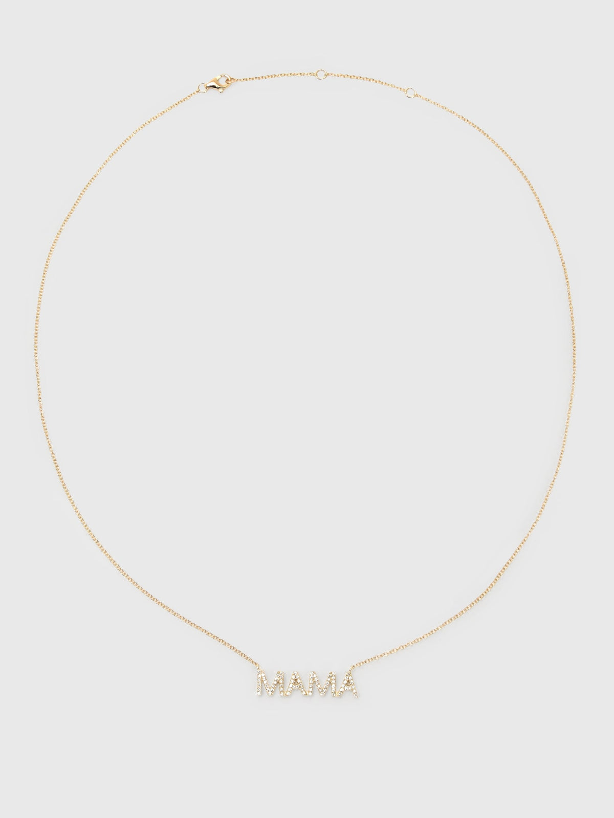 Francie B. Mama Diamond Necklace
