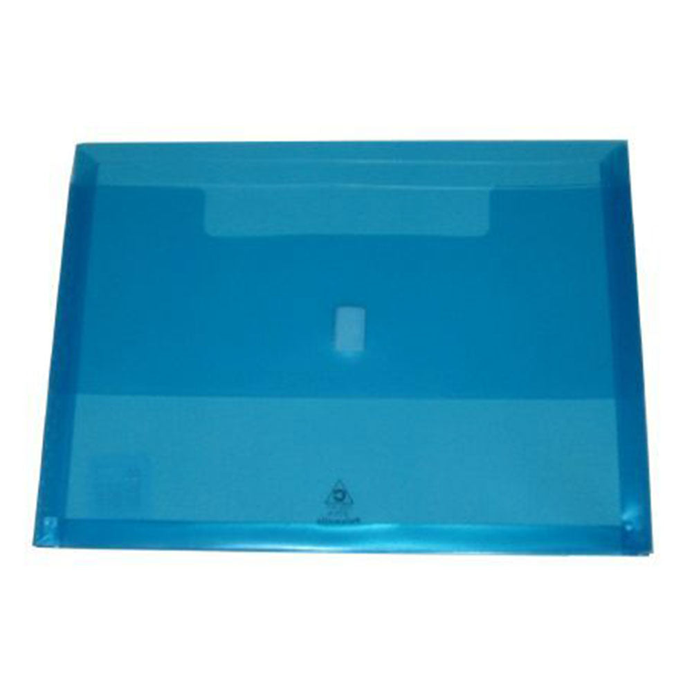 Colby A4 Pollywally Document Wallet 325A - Blue