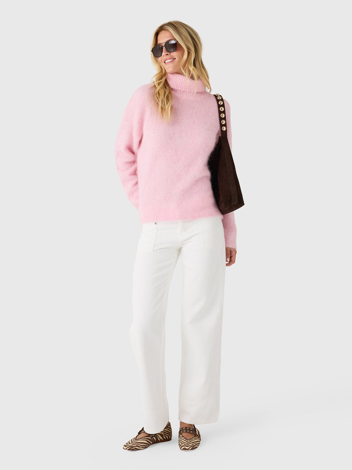 CLEA Women's Milo Fluffy Knit Sweater