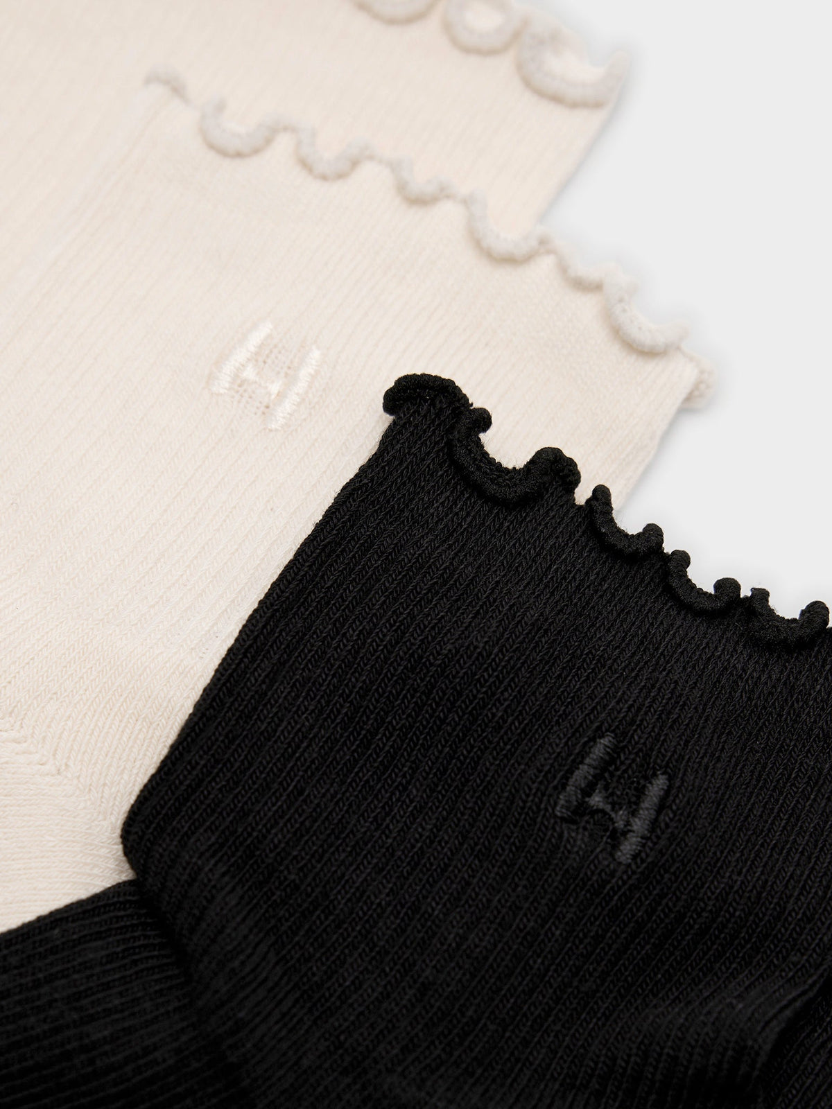 Halfdays Women's Ruffle 2-Pack Socks