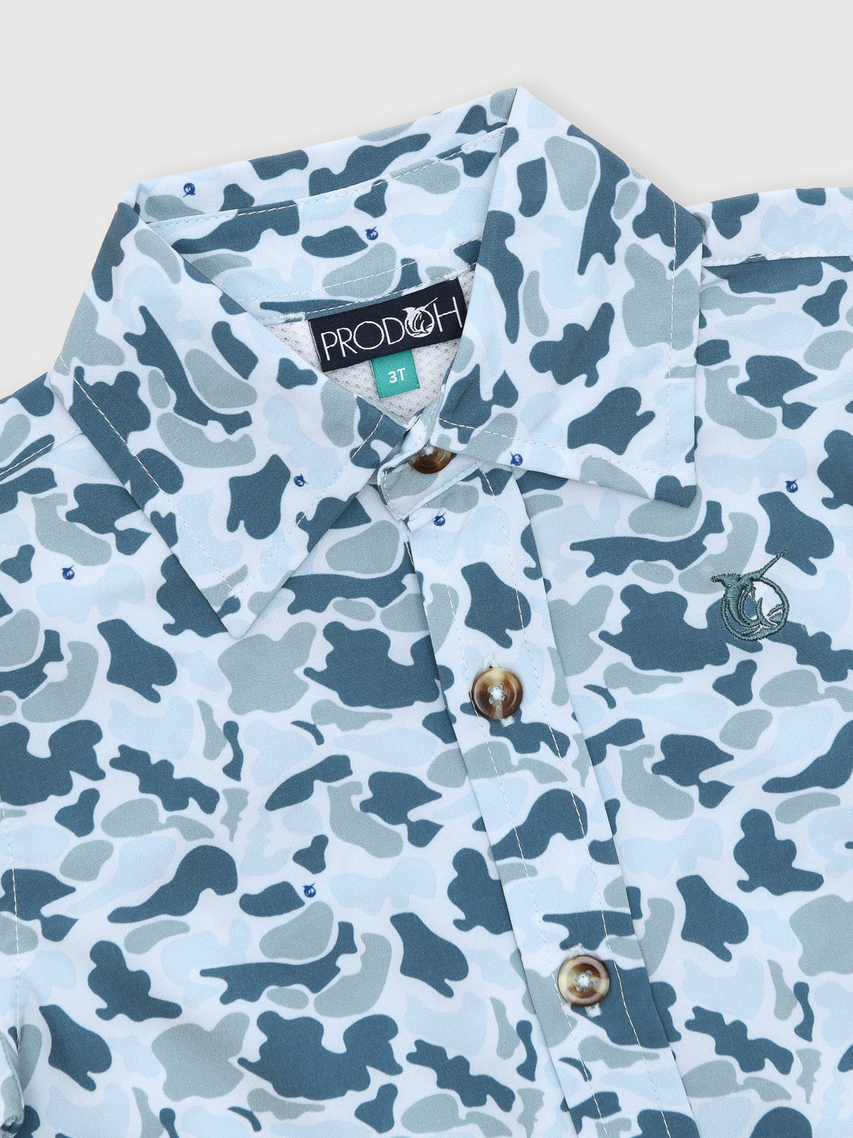 Prodoh Boys' Short Sleeve Button-Down Shirt