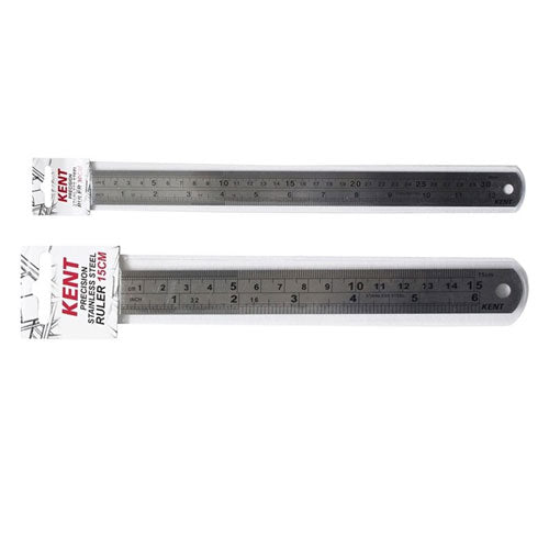 Kent Imperial and Metric Steel Ruler - 60cm