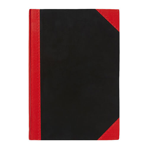 Cumberland Notebook 100 Leaves (Red & Black) - A6