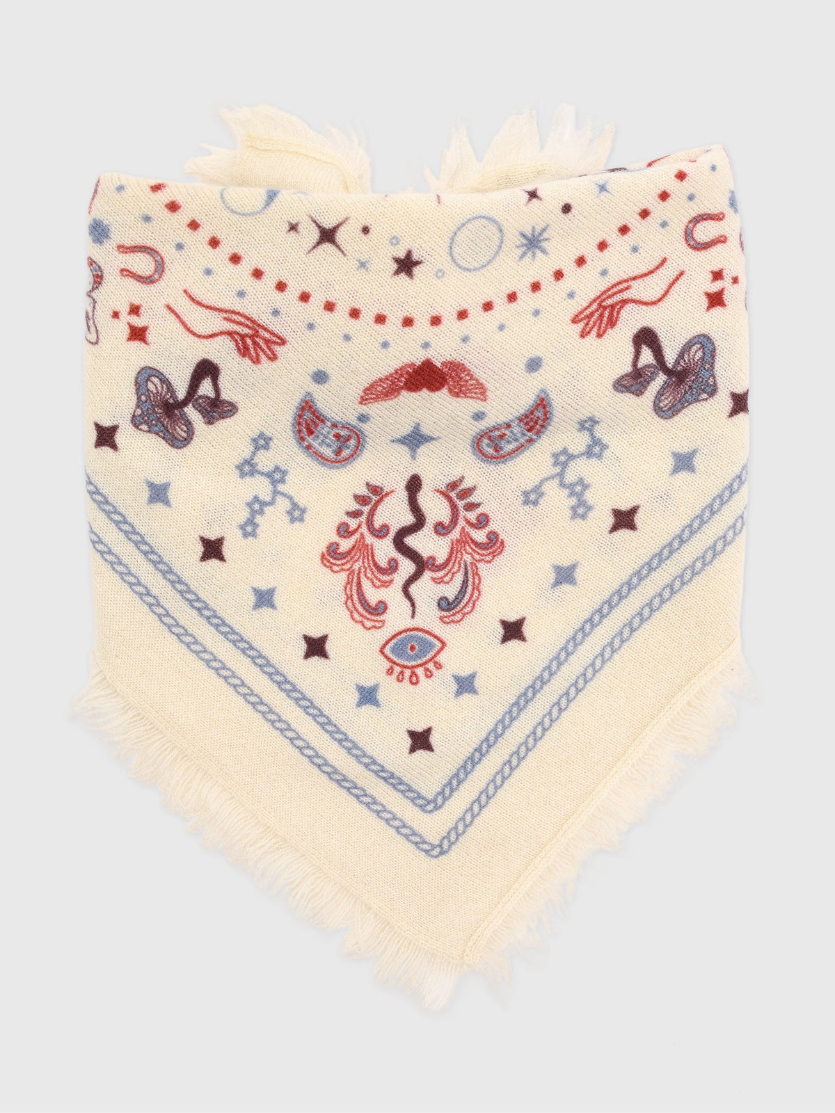 Freya Women's Mini Cosmic Rodeo Cashmere Bandana Scarf