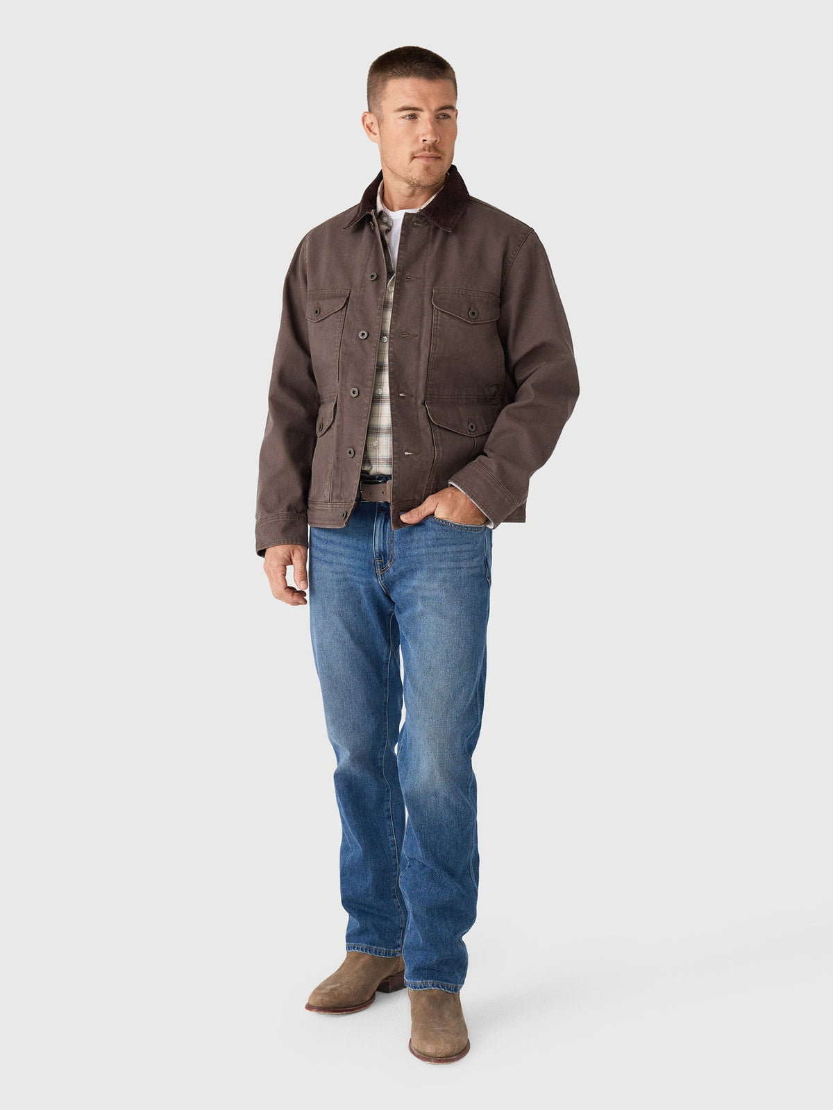 Filson Men's Rustic Canvas Journeyman Jacket