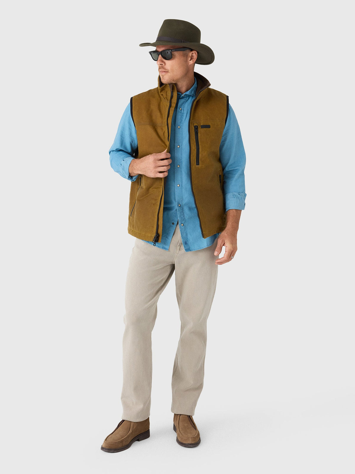 Filson Men's Tin Cloth Insulated Vest