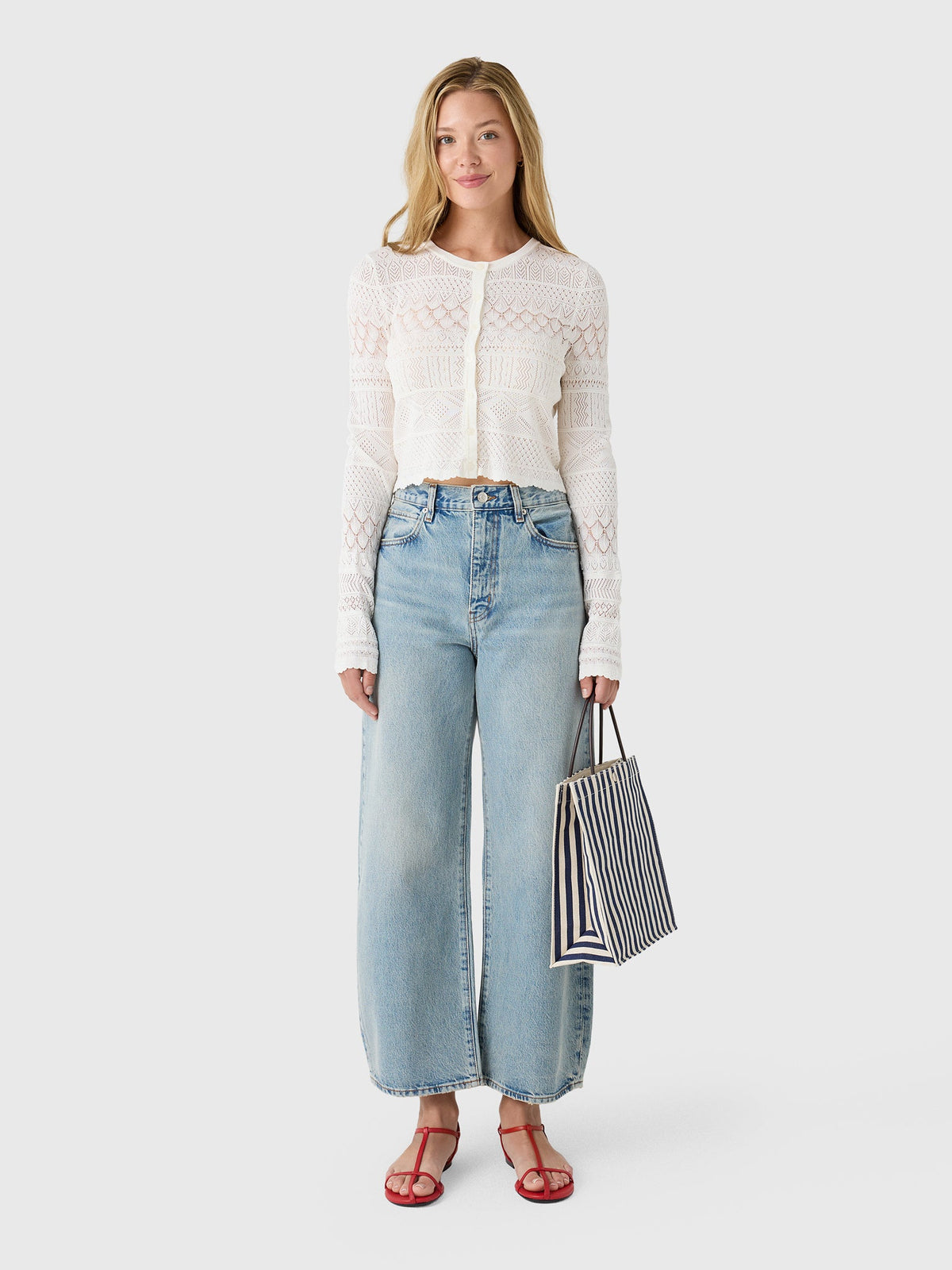 Frame Women's The Bow Crop Jean