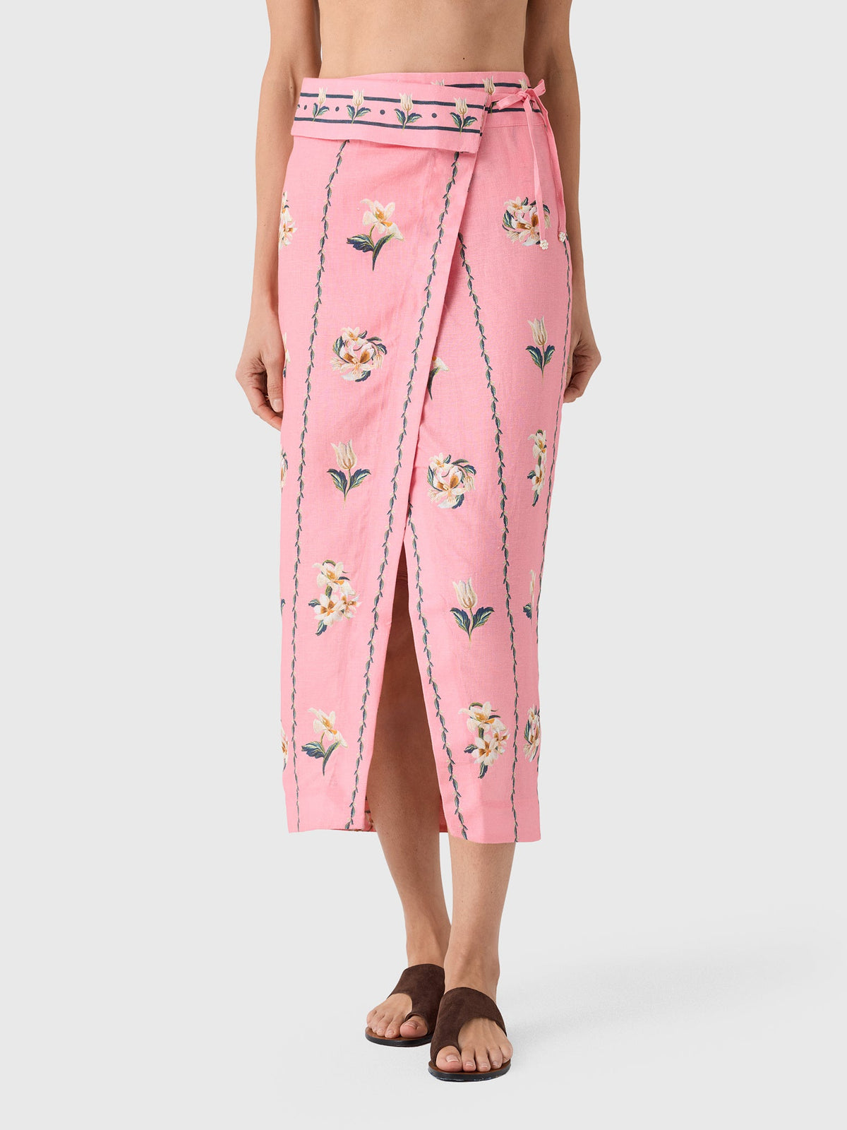 Agua By Agua Bendita Women's Tierra Promesa Midi Pareo