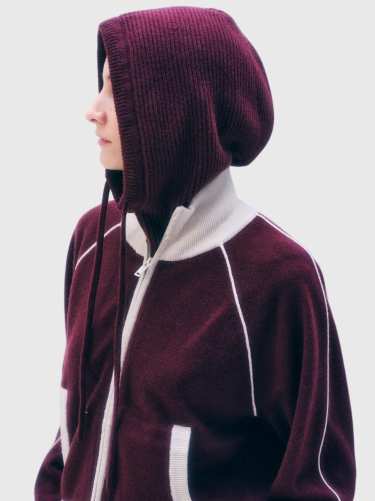 White & Warren Cashmere Blend Balaclava