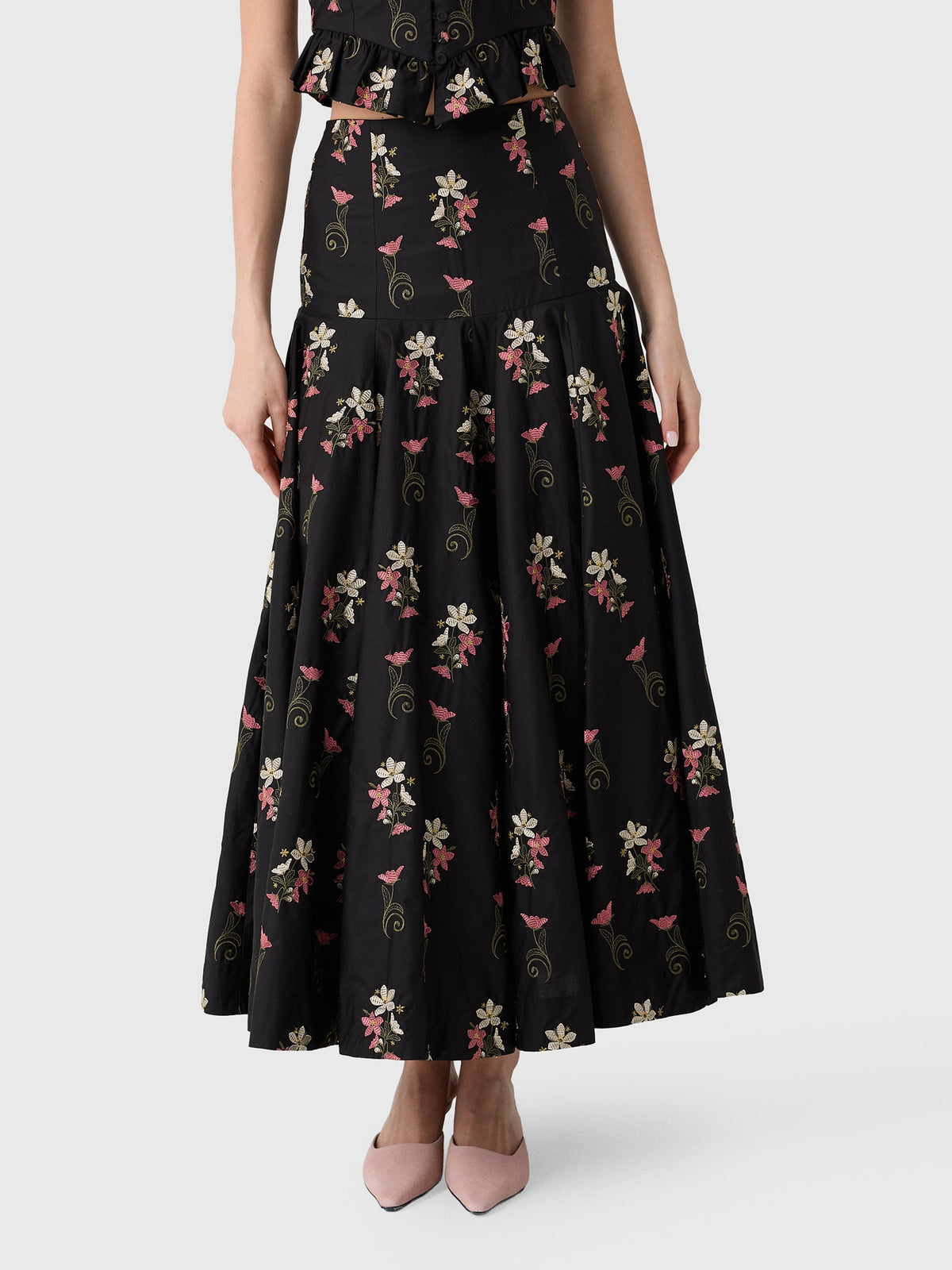 Agua By Agua Bendita Women's Nacar Noche Skirt