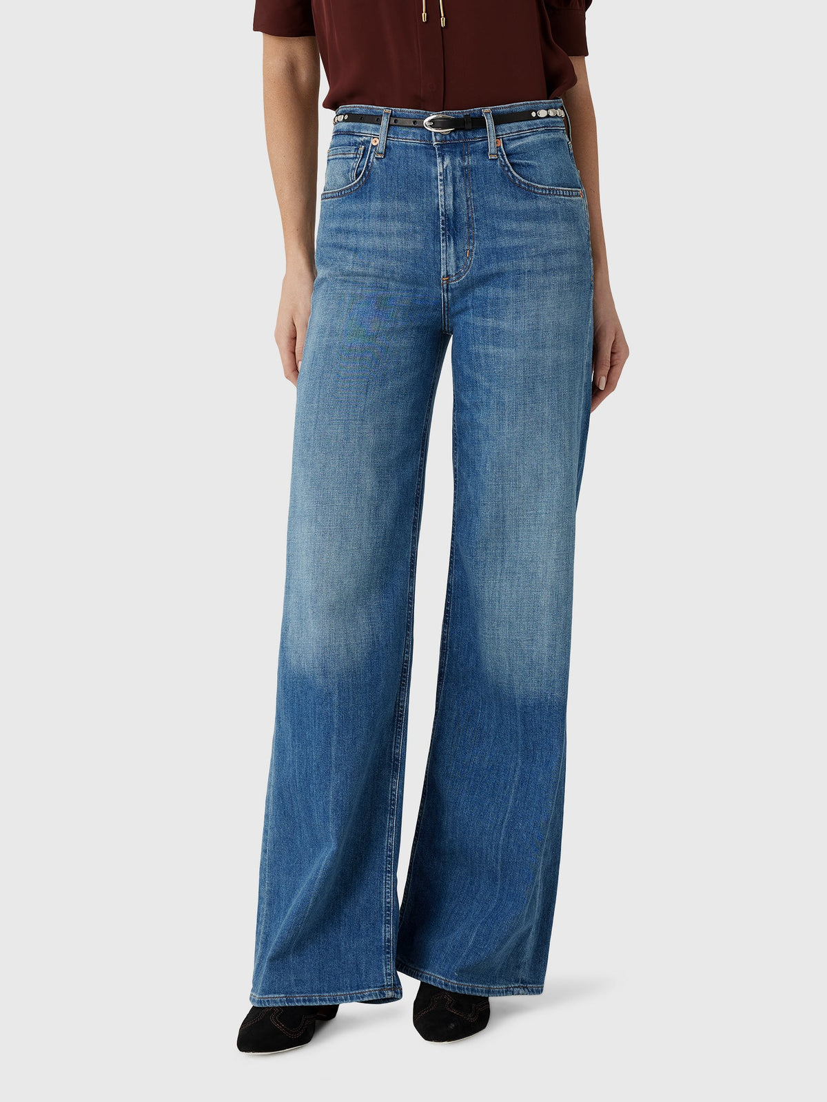 Citizens Of Humanity Women's Lyra Long Wide Leg Jean
