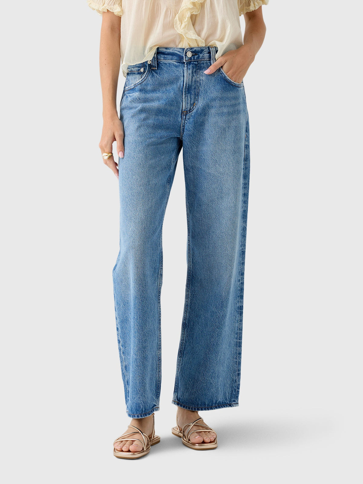Citizens Of Humanity Women's Lindz Easy Straight Jean