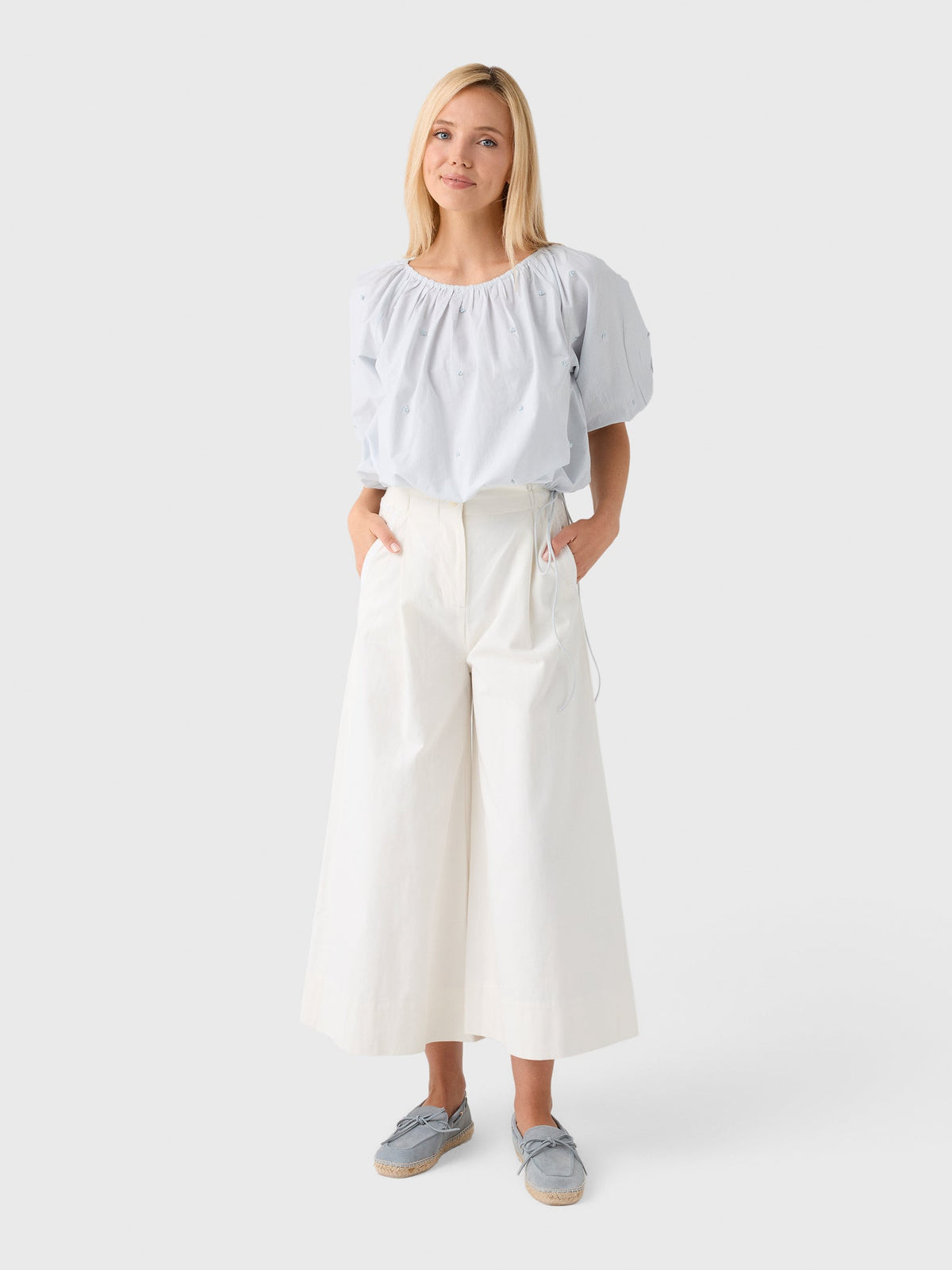 Merlette Women's Lotus Embroidered Top