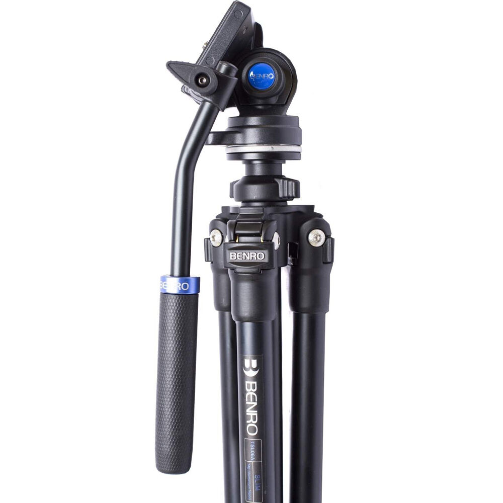 Benro Travel Slim Video, Alum, Twist Lock, S2CSH Head, (2.5kg PL)