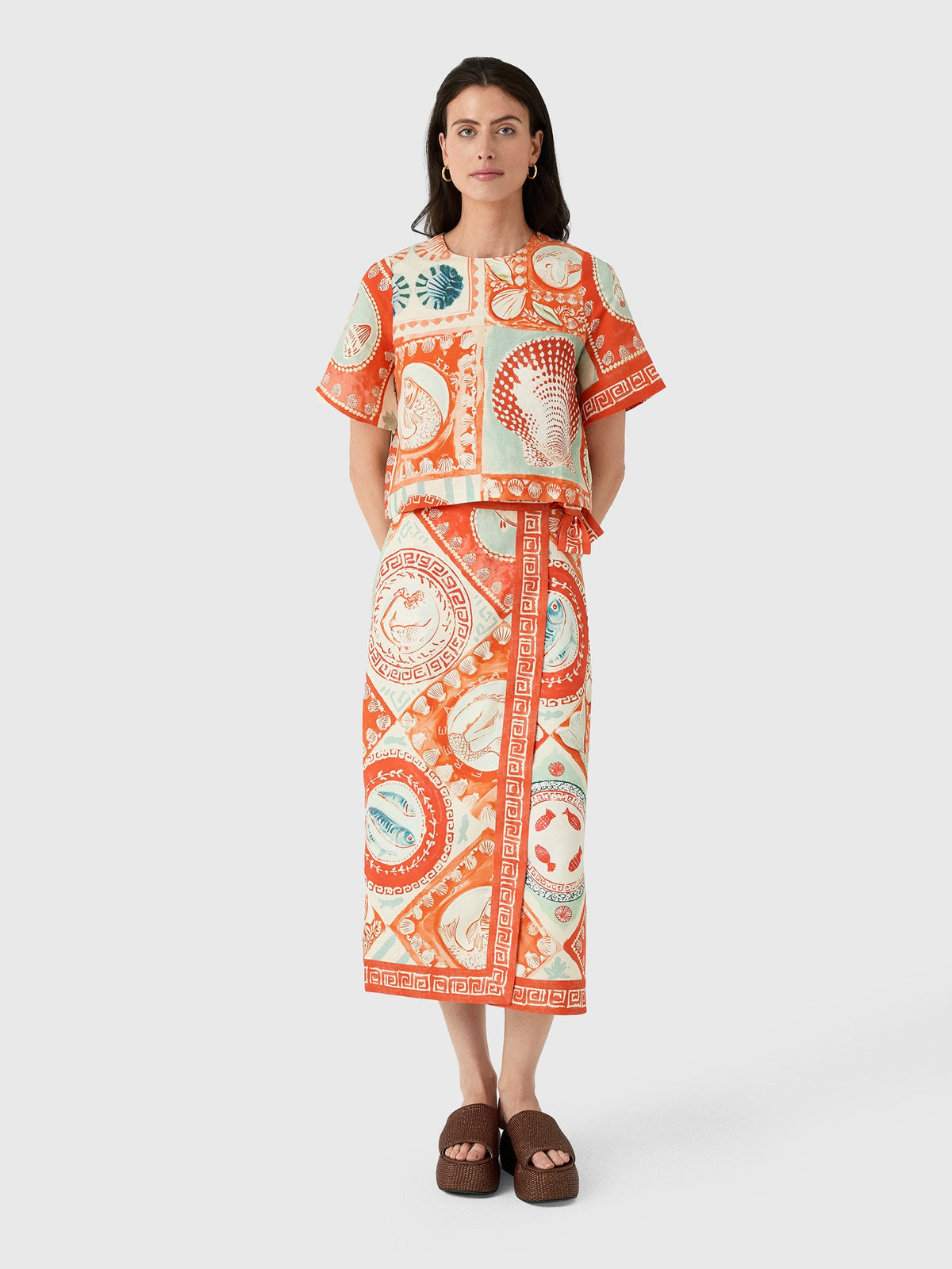 Hunter Bell Women's Paloma Wrap Skirt