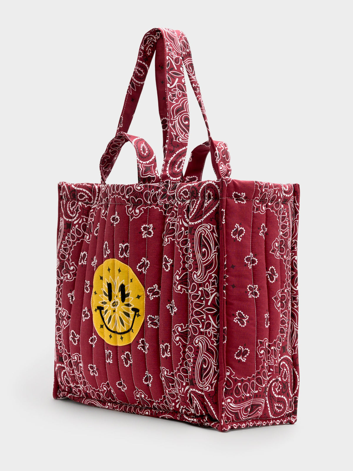 Call It By Your Name Maxi Quilted Cabas Tote Bag