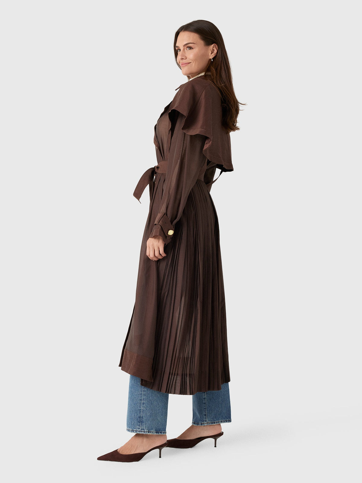 AJE Women's Whisper Trench Coat