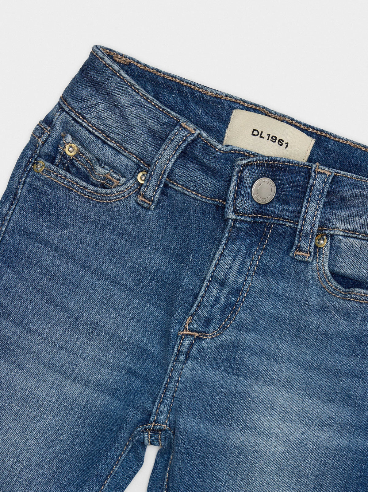 DL1961 Toddler Girls' Claire High Rise Bootcut Jean