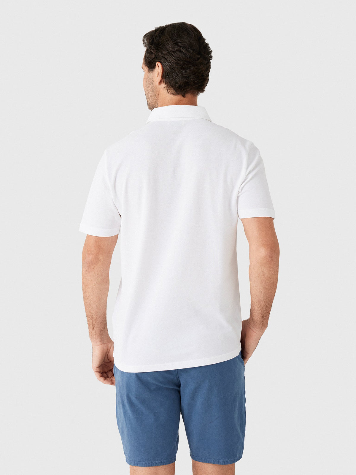 Frescobol Carioca Men's Luca Cotton Piqué Polo
