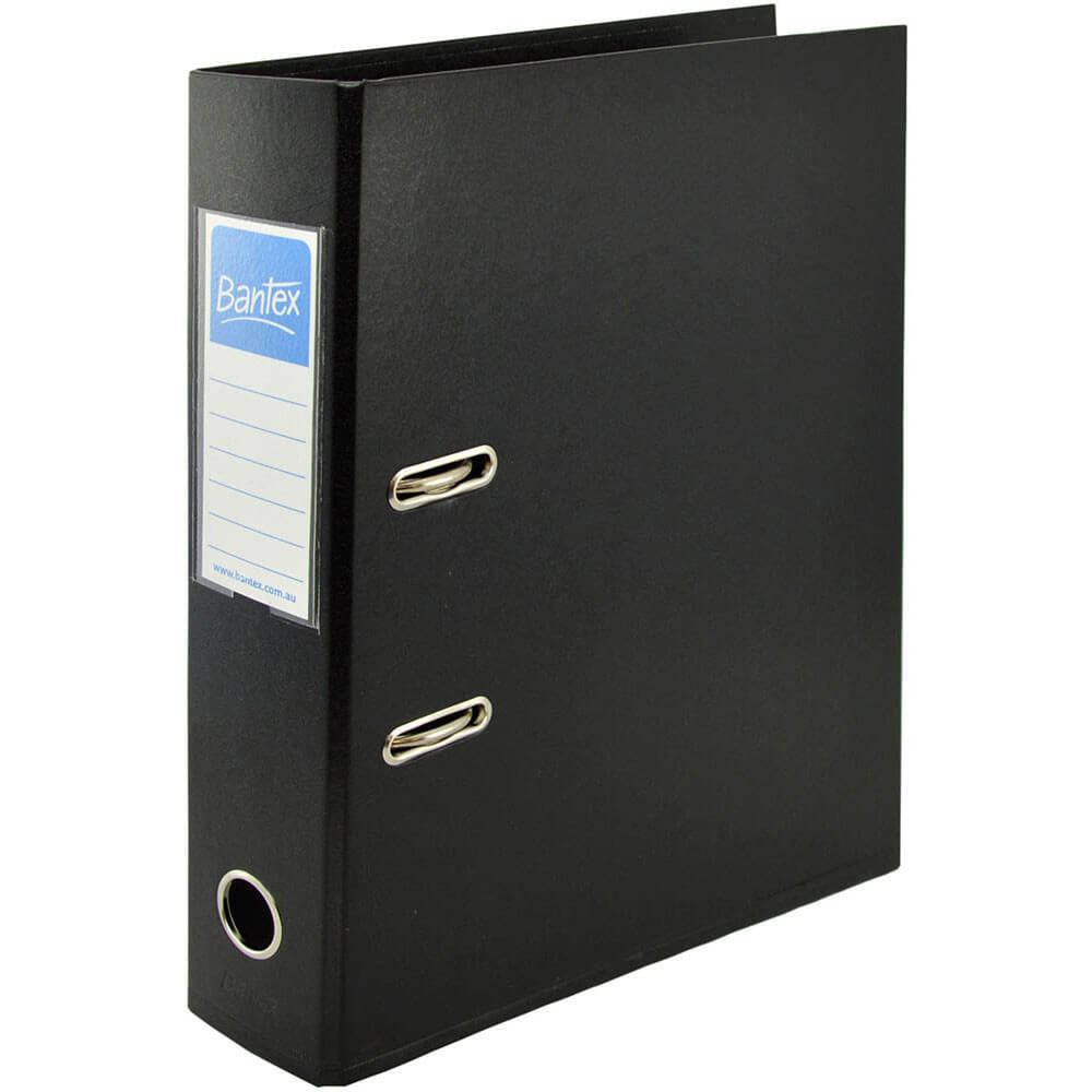 Bantex Standard Lever Arch File 70mm (A4) - Black
