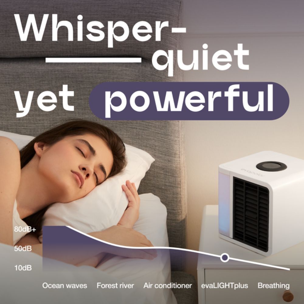 Evapolar evaLIGHT plus Personal Air Cooler and Humidifier (Black)