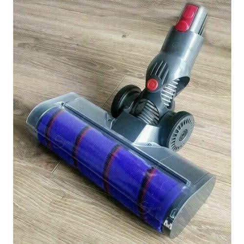Tavice Fluffy Floor Head Compatible with Dyson V7 V8 V10 V11 V15 Vacuum Cleaner | Roller Brush with LED Light