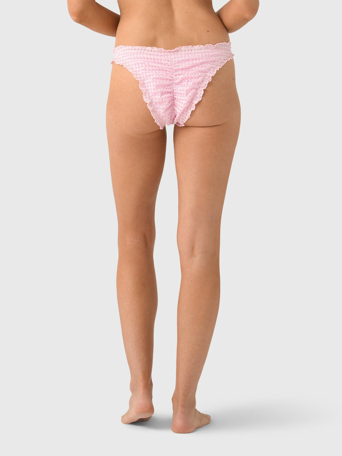 Simkhai Women's Maelie Ruched Bikini Bottom