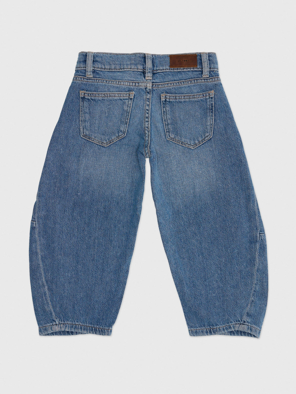 DL1961 Girls' Lilia Barrel Jean