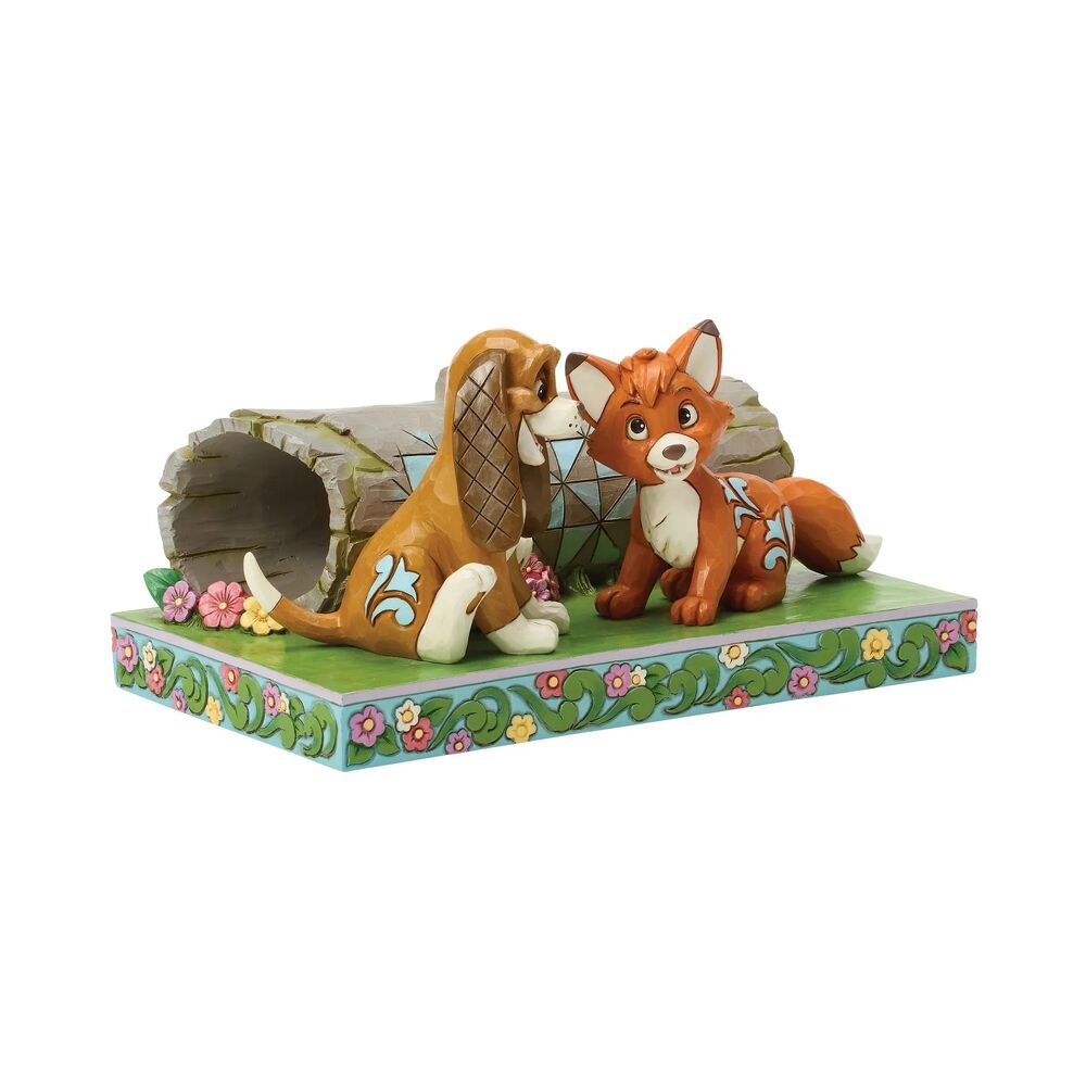 Jim Shore Disney Traditions - The Fox and the Hound - An Unlikely Friendship