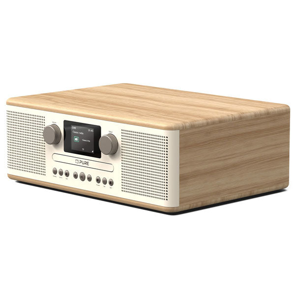 Pure Classic C-D6 DAB+/FM Radio - Cotton White
