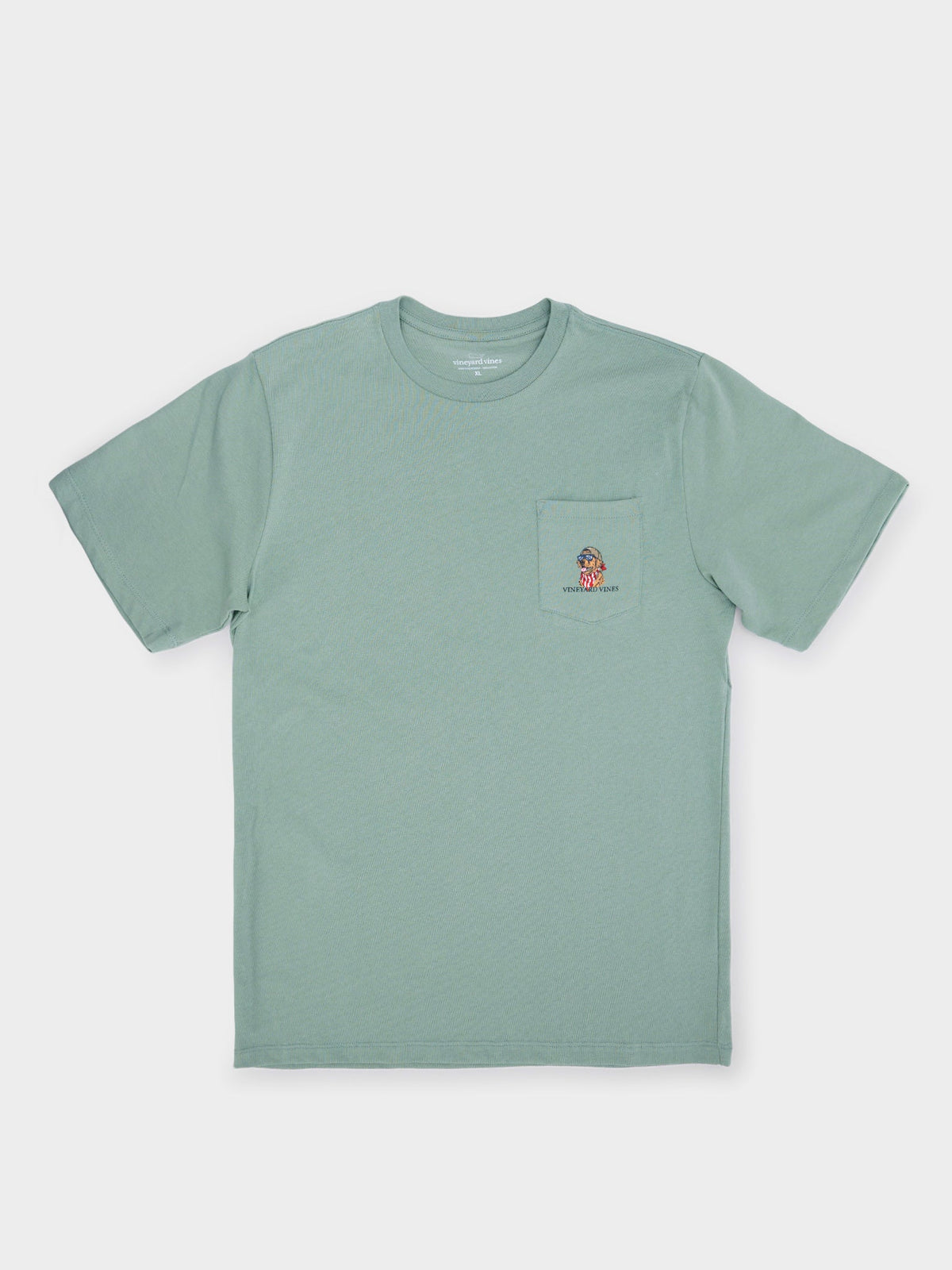 Vineyard Vines Boys' America Dog Short-Sleeve Pocket Tee