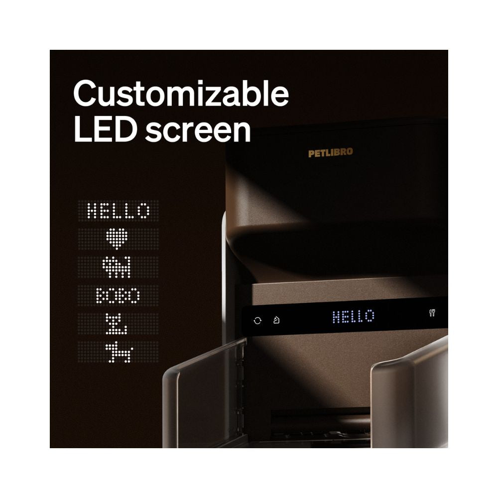 Petlibro One RFID Smart Feeder 3L WiFi Automatic Cat Feeder Coffee
