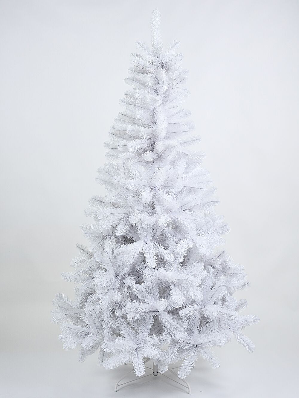 2m Arctic White Artificial Christmas Tree | 770 Tips & Hinged BranchesWhite