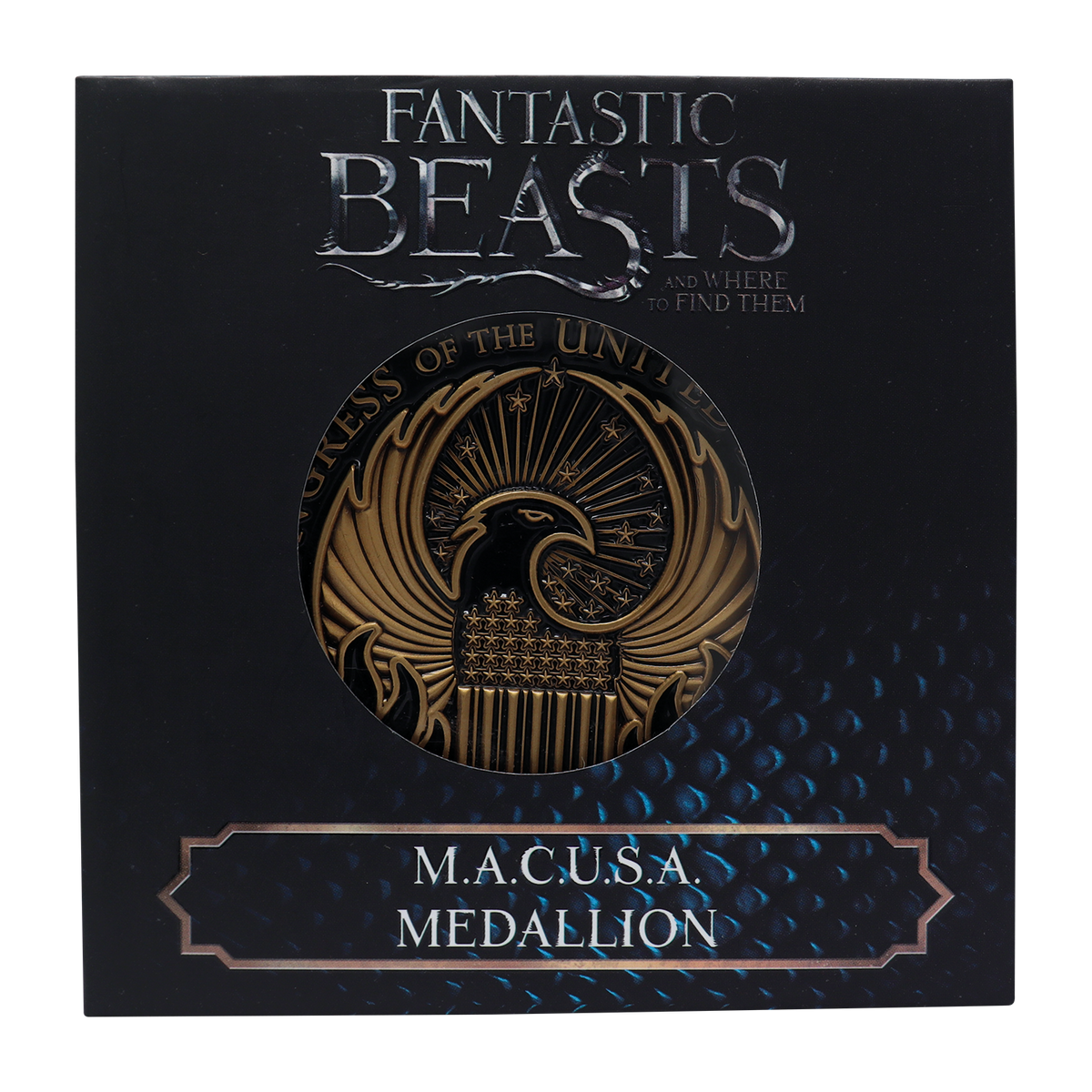 Fanattik Fantastic Beasts Limited Edition MACUSA Medallion