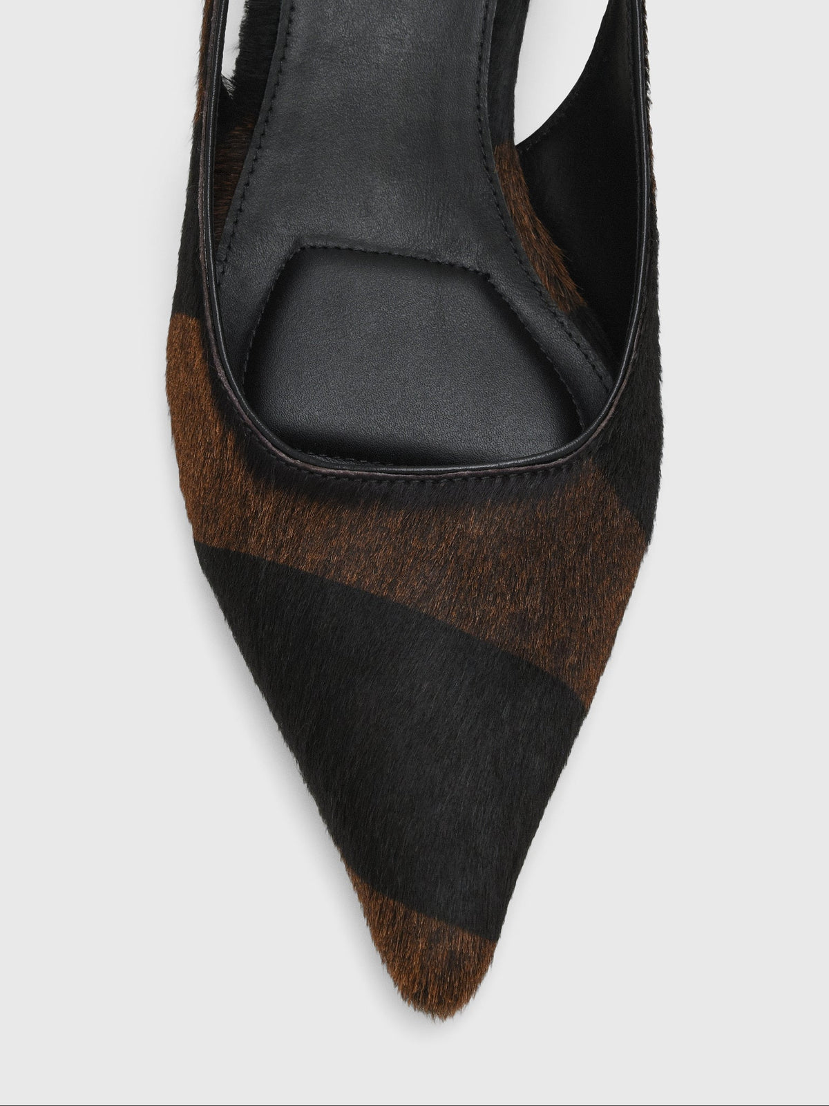 Simkhai Women's Jenny Calf Hair Slingback Pump