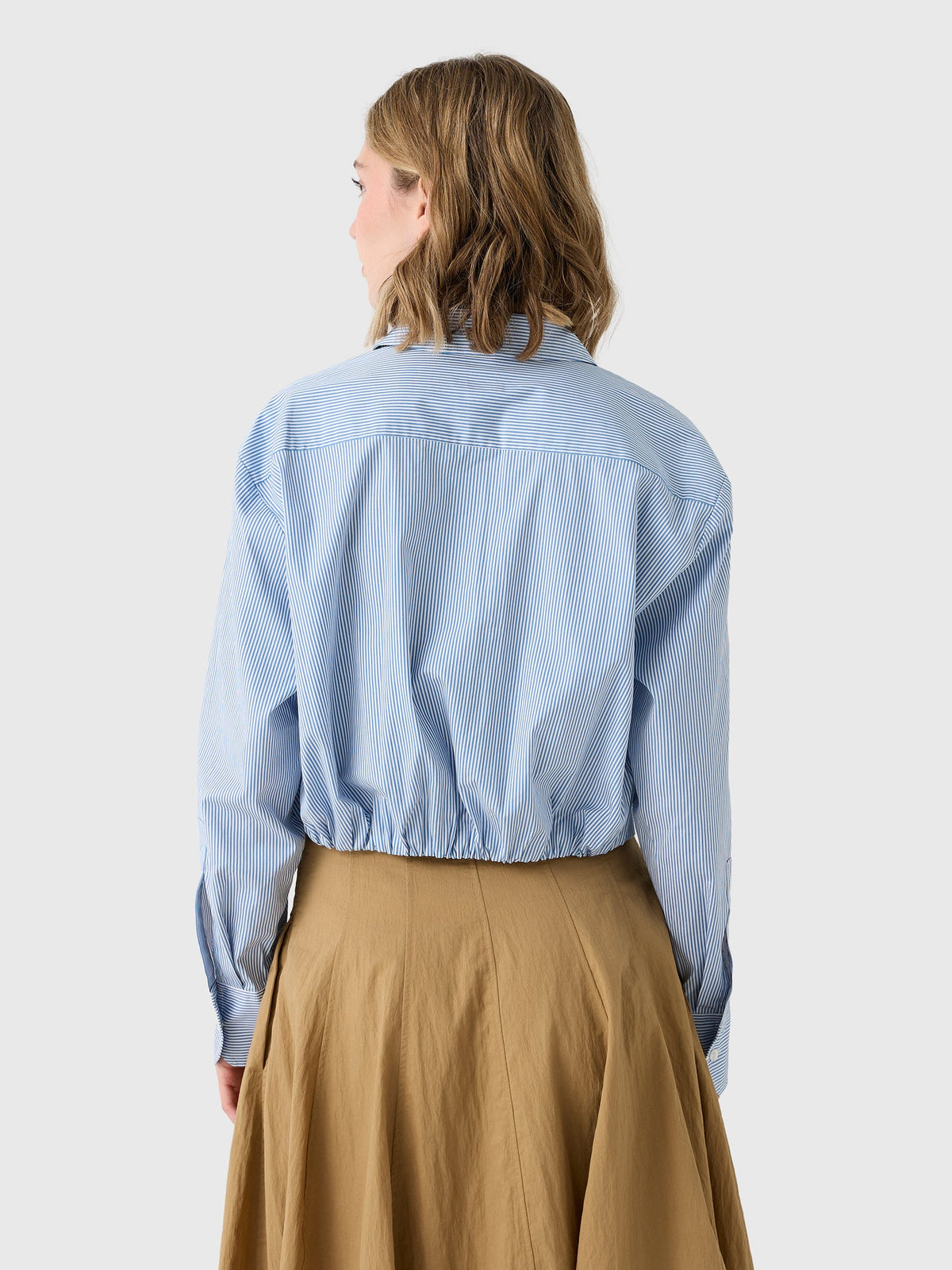 ALC Women's Leo Cropped Cotton Shirt