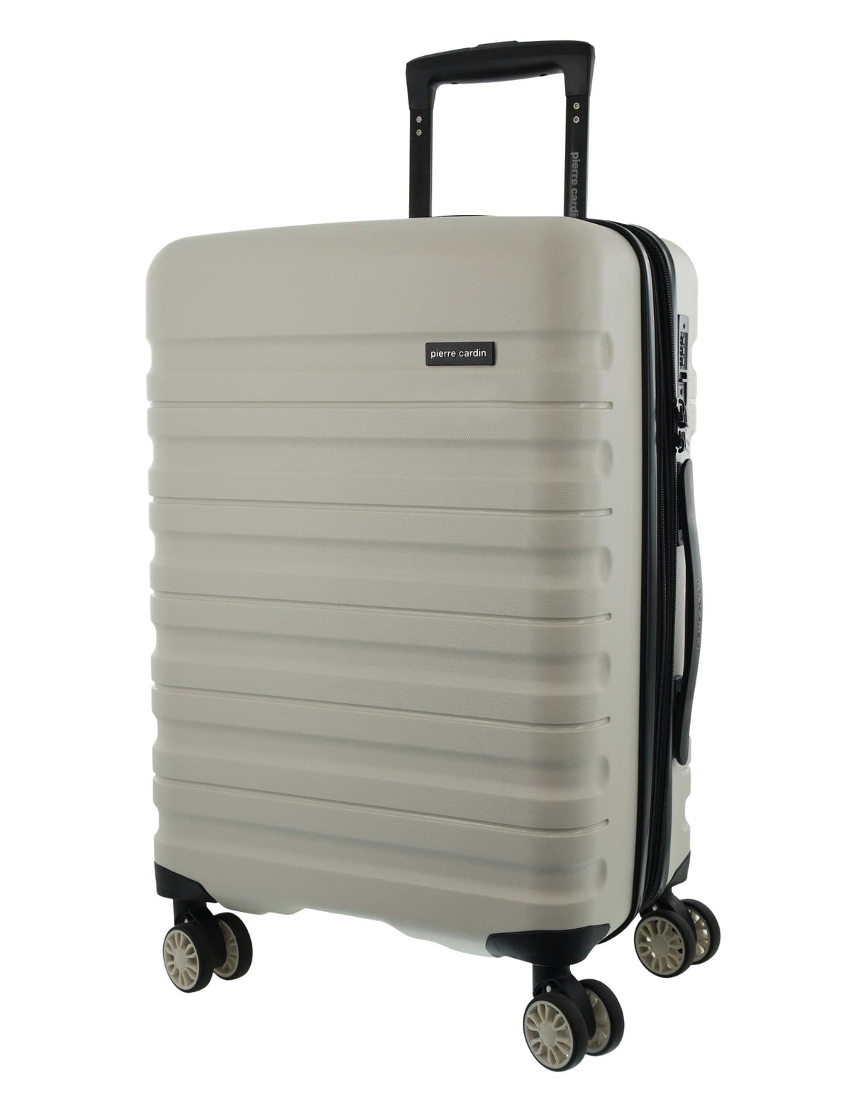 Pierre Cardin Hard-Shell Luggage Set (Medium & Cabin, Snow) 2-Pieces