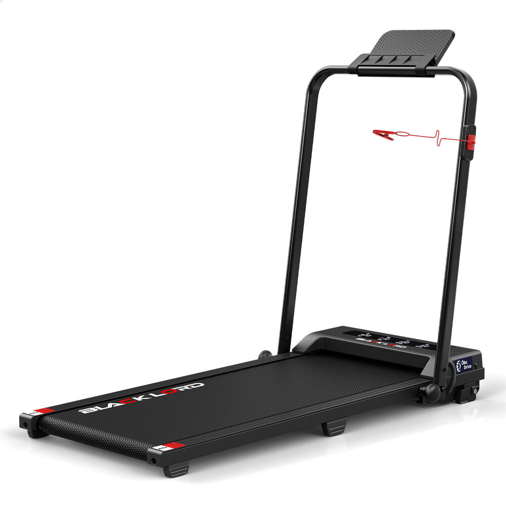 BLACK LORD Treadmill Electric Walking Pad Foldable Under Desk Home Gym (Black)