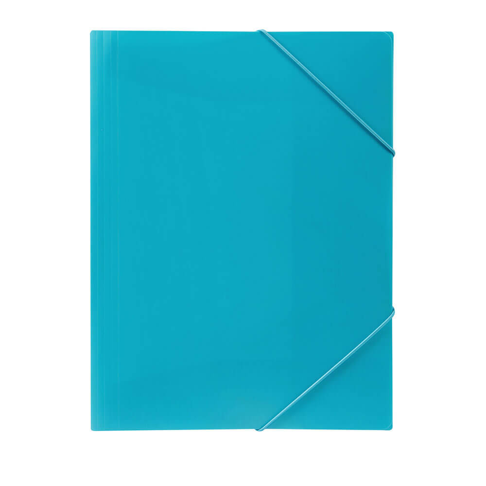 Marbig Soft Touch Brights Document Wallet (A4) - Marine