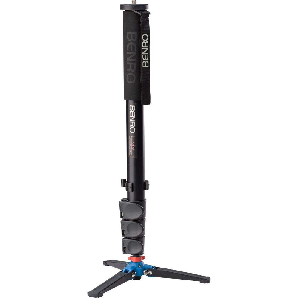 Benro A48FD Aluminium Monopod VT2 3-Leg Base with Flip Lock (69cm)